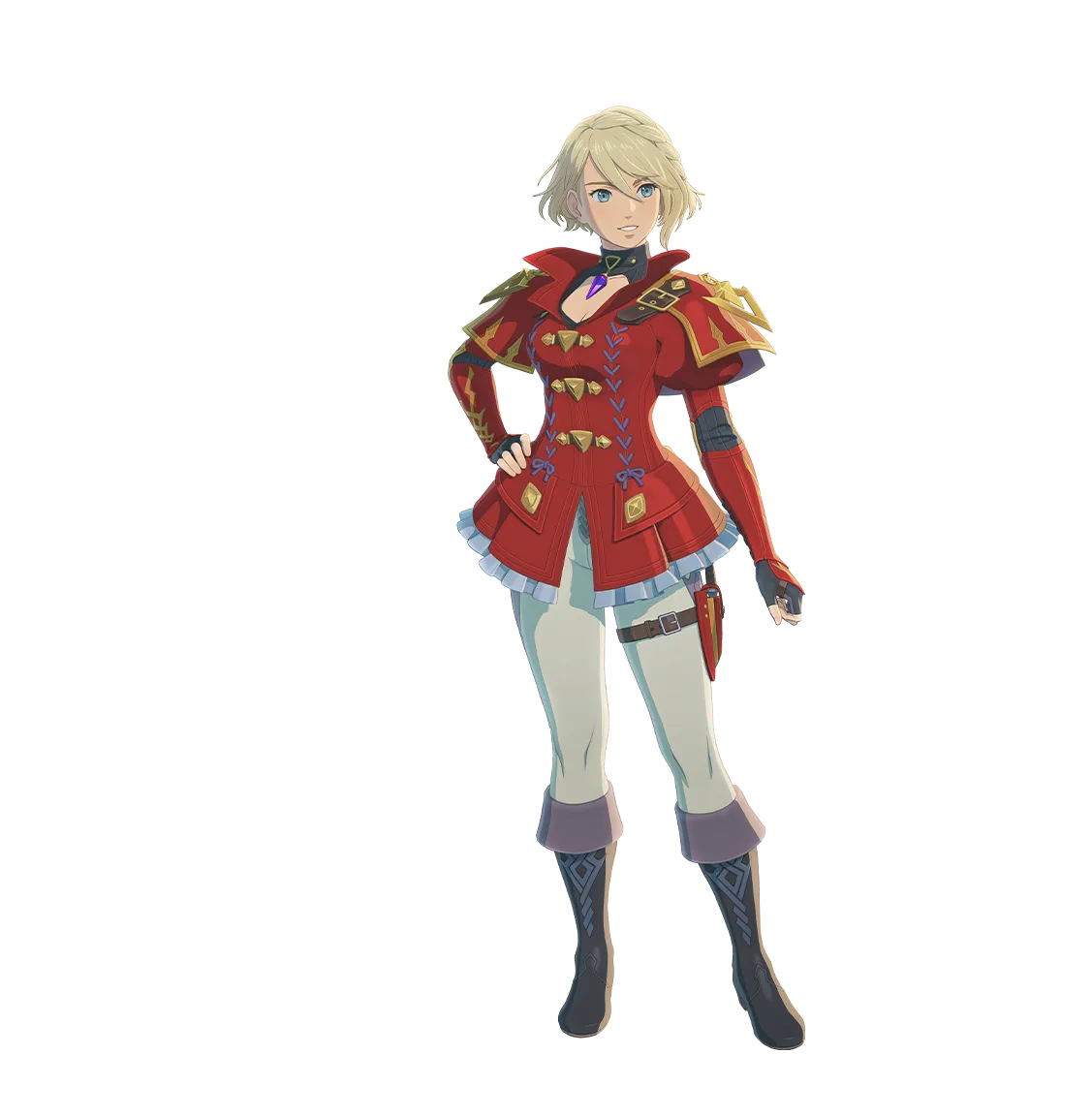 Eleanor — MH Stories 3 character, Great Sword user, partner Monstie Angie