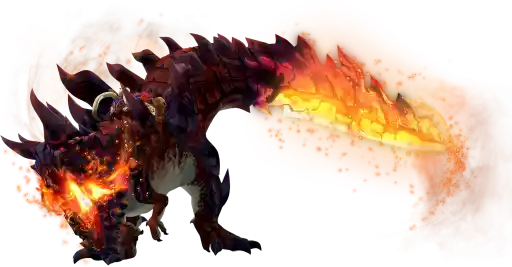 モンハンストーリーズ3 燼滅刃ディノバルド — オトモンレンダリング