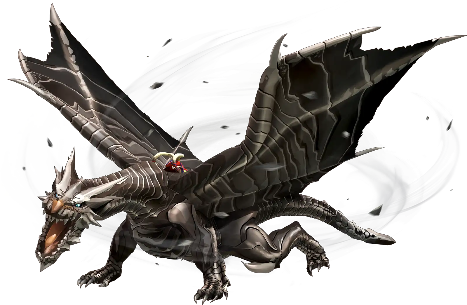 MH Stories 3 Kushala Daora — Monstie render from Monster Hunter Stories 3