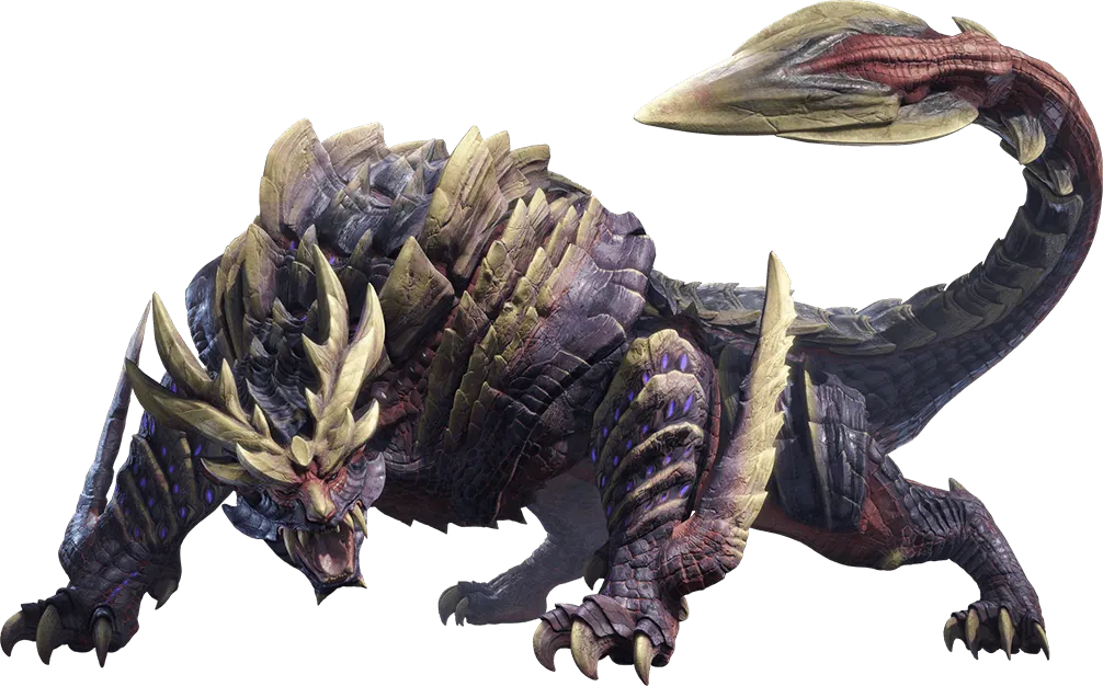 MH Stories 3 Magnamalo — Monstie render from Monster Hunter Stories 3