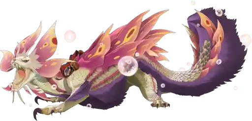 モンハンストーリーズ3 タマミツネ — オトモンのレンダリング画像