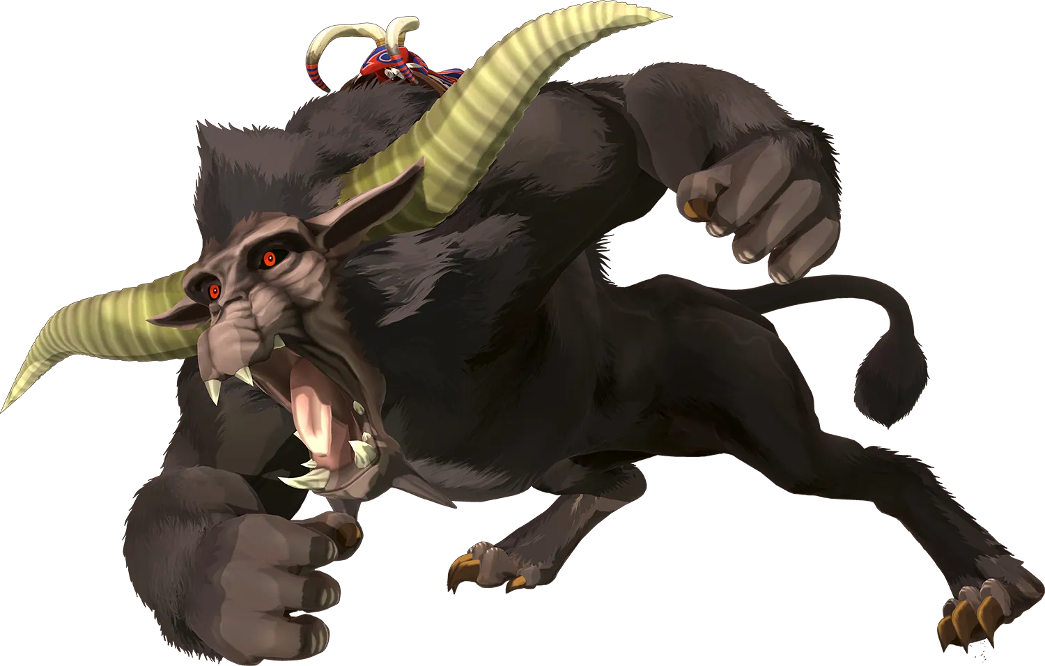 MH Stories 3 Rajang — Monstie render from Monster Hunter Stories 3