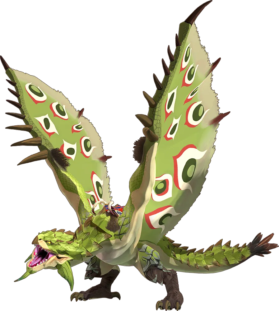 モンハンストーリーズ3 リオレイア — オトモンのレンダリング画像