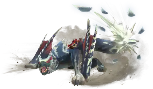 モンハンストーリーズ3 白疾風ナルガクルガ — オトモンレンダー画像