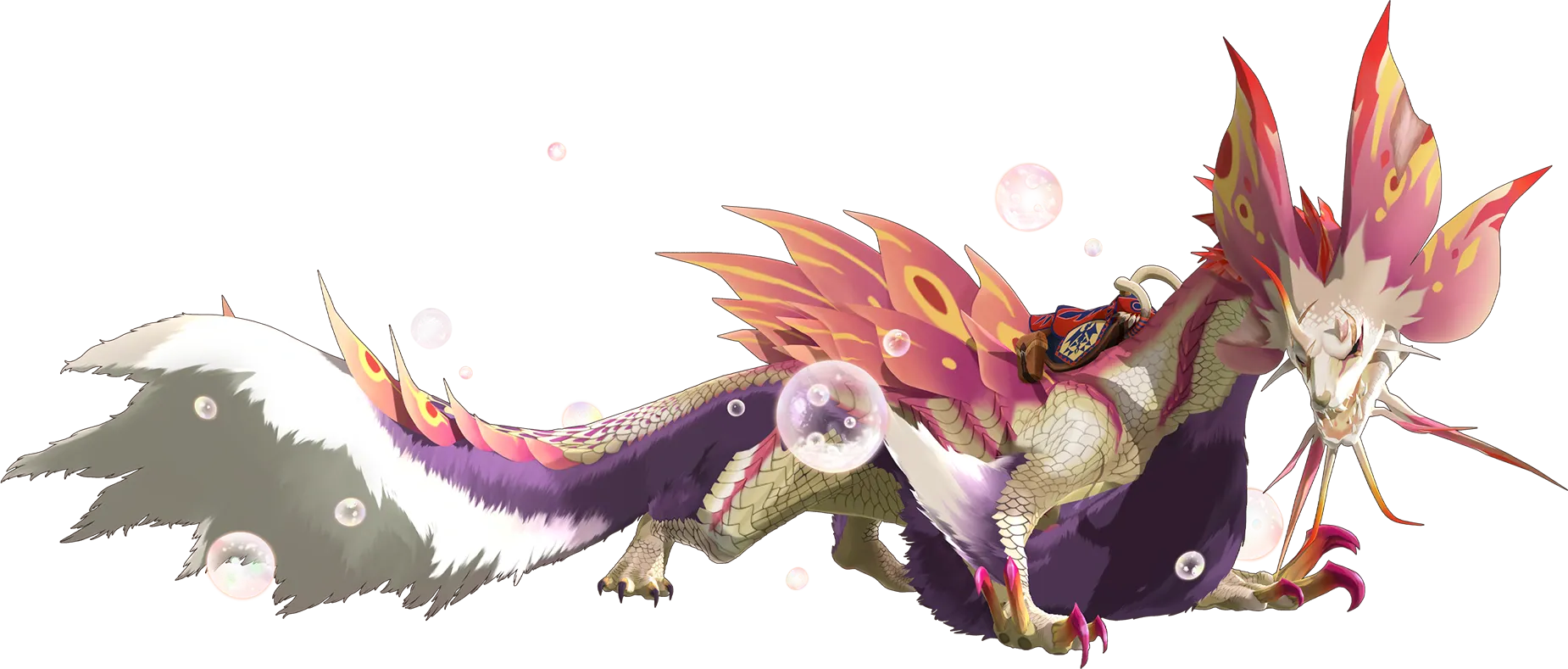 モンハンストーリーズ3 天眼タマミツネ — オトモンのレンダリング画像